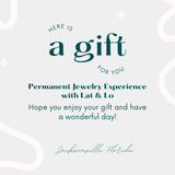 Permanent Jewelry Gift Card - Jacksonville, FL