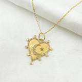 Celestial Love Heart Pendant